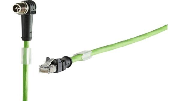 Metz Connect 142M2X95020 2m Cable Assembly - M12 to RJ45, 8 Conductors - USA - Premium from METZ CONNECT - Just $52.24! Shop now at Engtechsupplies