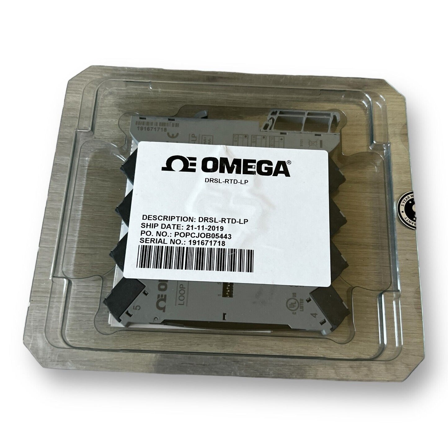 Omega DRSL-RTD-LP Non Isolated Loop Signal Conditioner DIN Rail Module - USA - Premium from Omega Engineering - Just $85.49! Shop now at Engtechsupplies