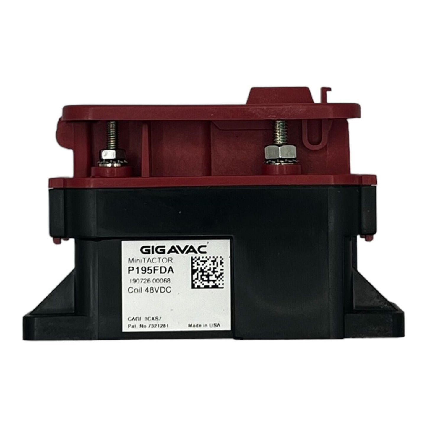 GIGAVAC P195FDA Minitactor Contactor, 80A, 48Vdc Coil, 1.5kVdc, PCB, NEW - Premium from GIGAVAC - Just $61.74! Shop now at Engtechsupplies