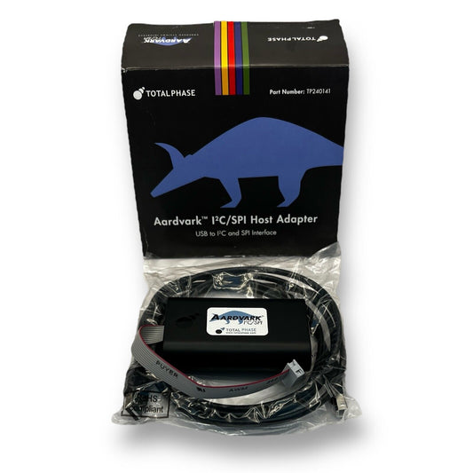 Total Phase Aardvark I2C/SPI Host Adapter - USB to I2C/SPI Bridge TP240141 - Premium  from Totalphase - Just $161.49! Shop now at Engtechsupplies